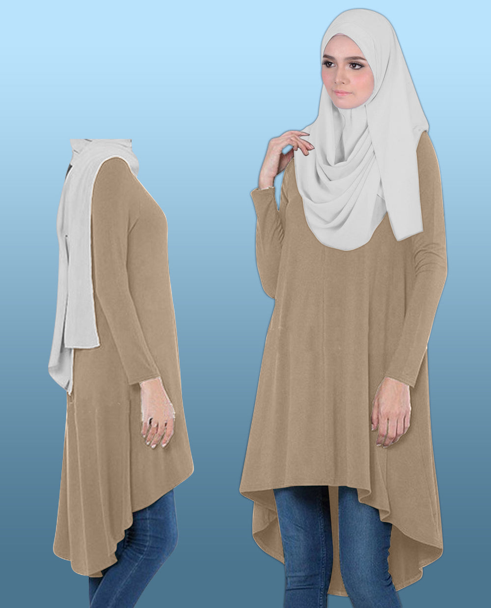 Blouse Tunic Fashion Wanita Kekinian