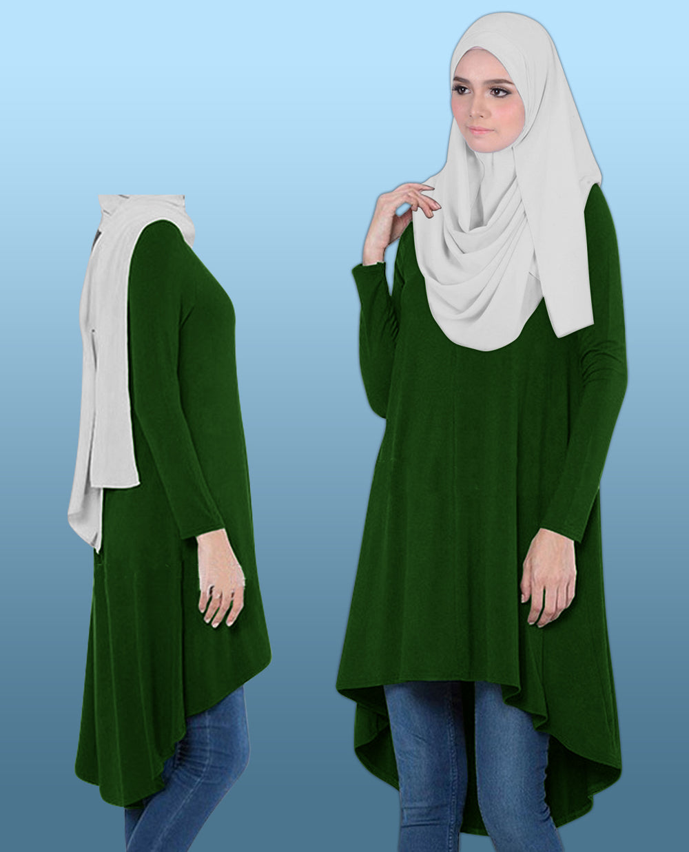 Blouse Tunic Fashion Wanita Kekinian
