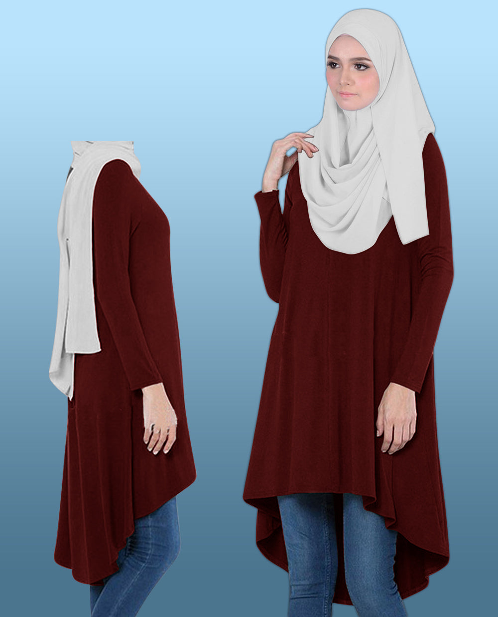 Blouse Tunic Fashion Wanita Kekinian
