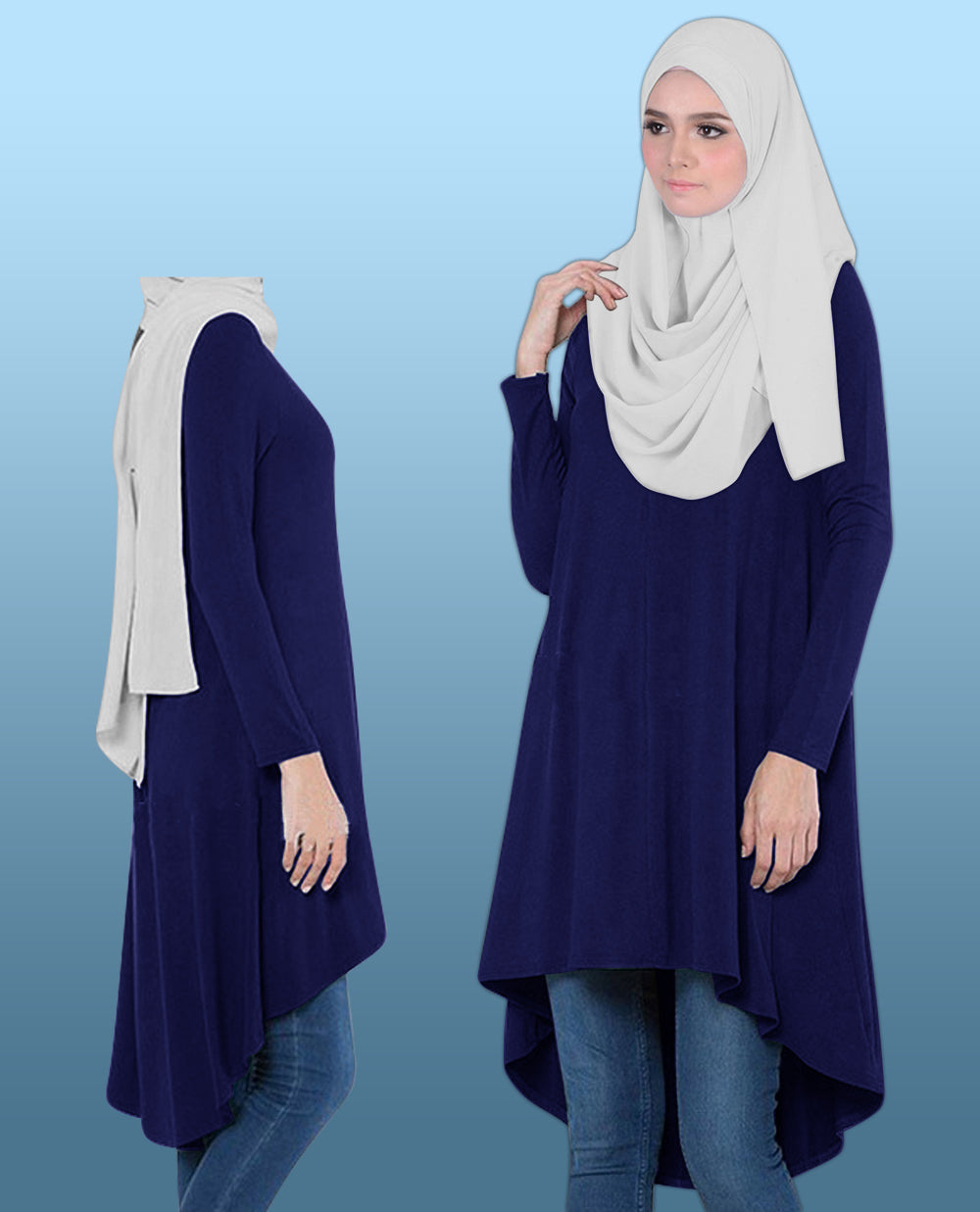 Blouse Tunic Fashion Wanita Kekinian