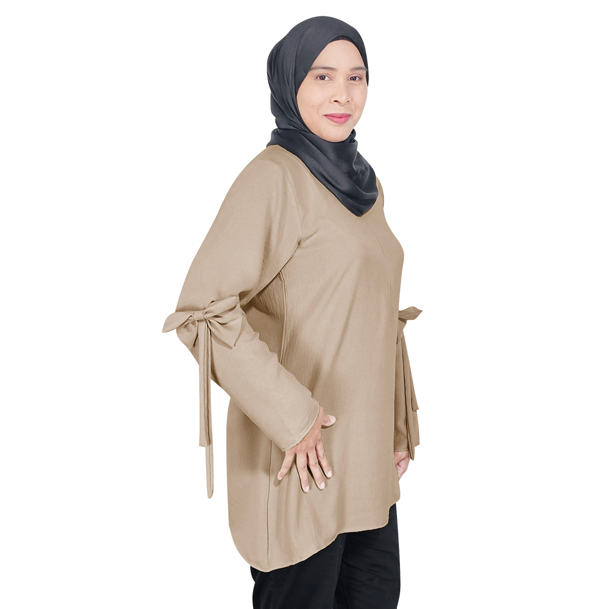 Blouse Butterfly Style Tangan Panjang Hijab Friendly