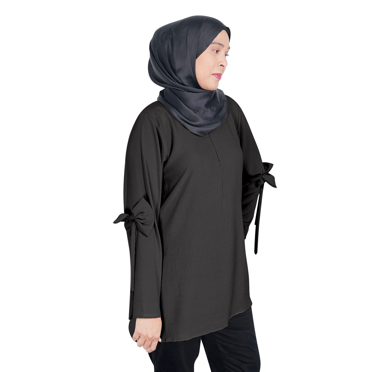 Blouse Butterfly Style Tangan Panjang Hijab Friendly