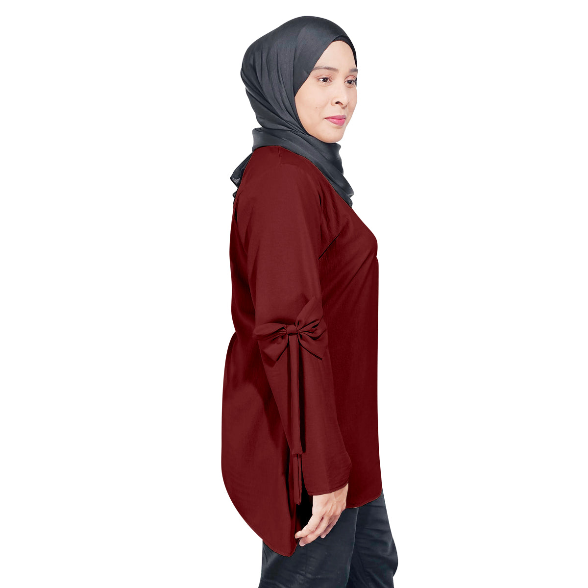 Blouse Butterfly Style Tangan Panjang Hijab Friendly