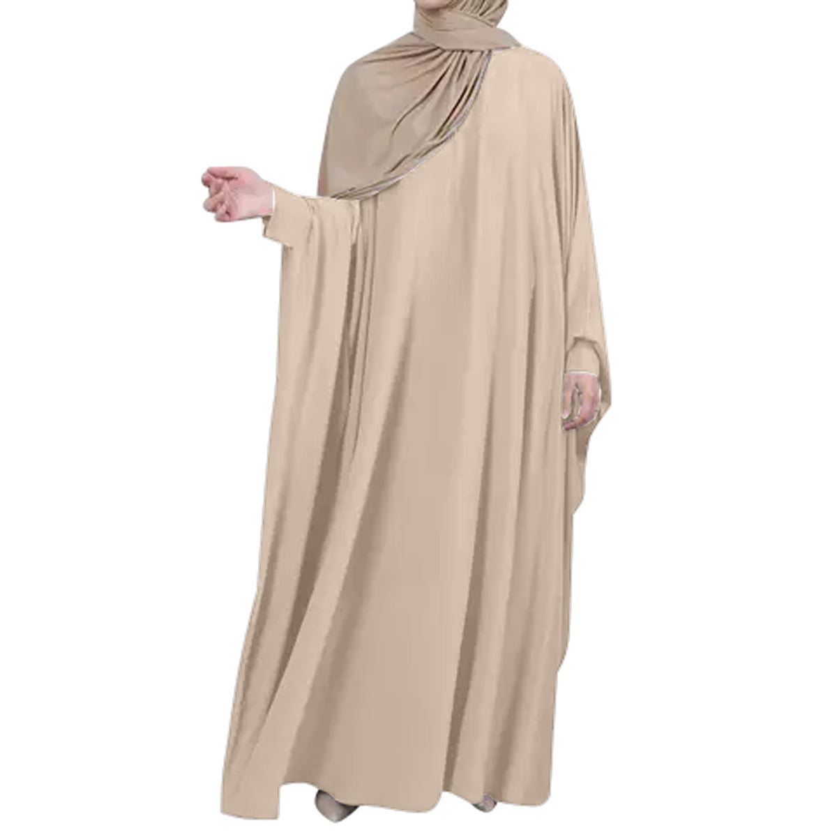 Gamis Abaya Wanita Muslim Kaftan Modern Polos baru design