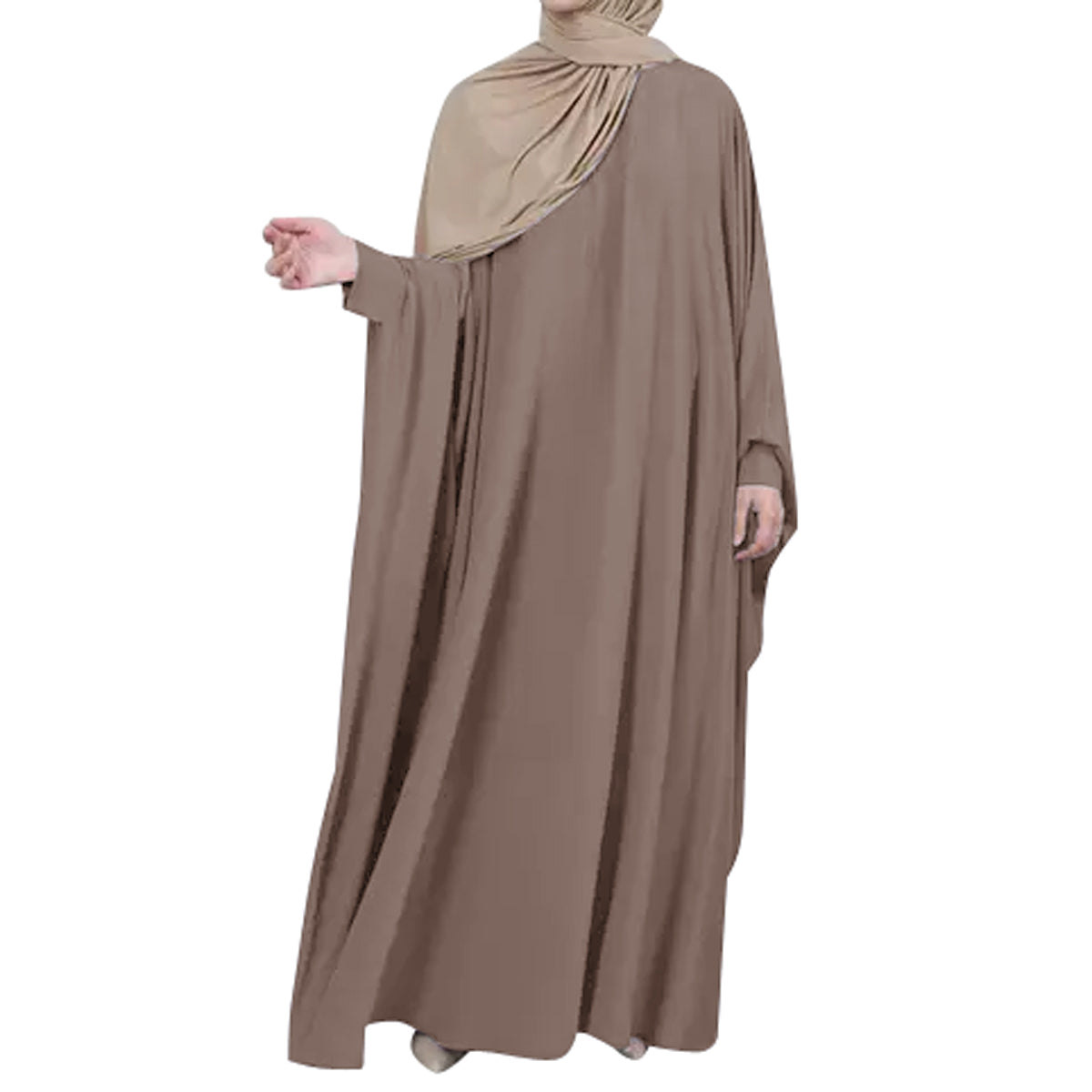 Gamis Abaya Wanita Muslim Kaftan Modern Polos baru design
