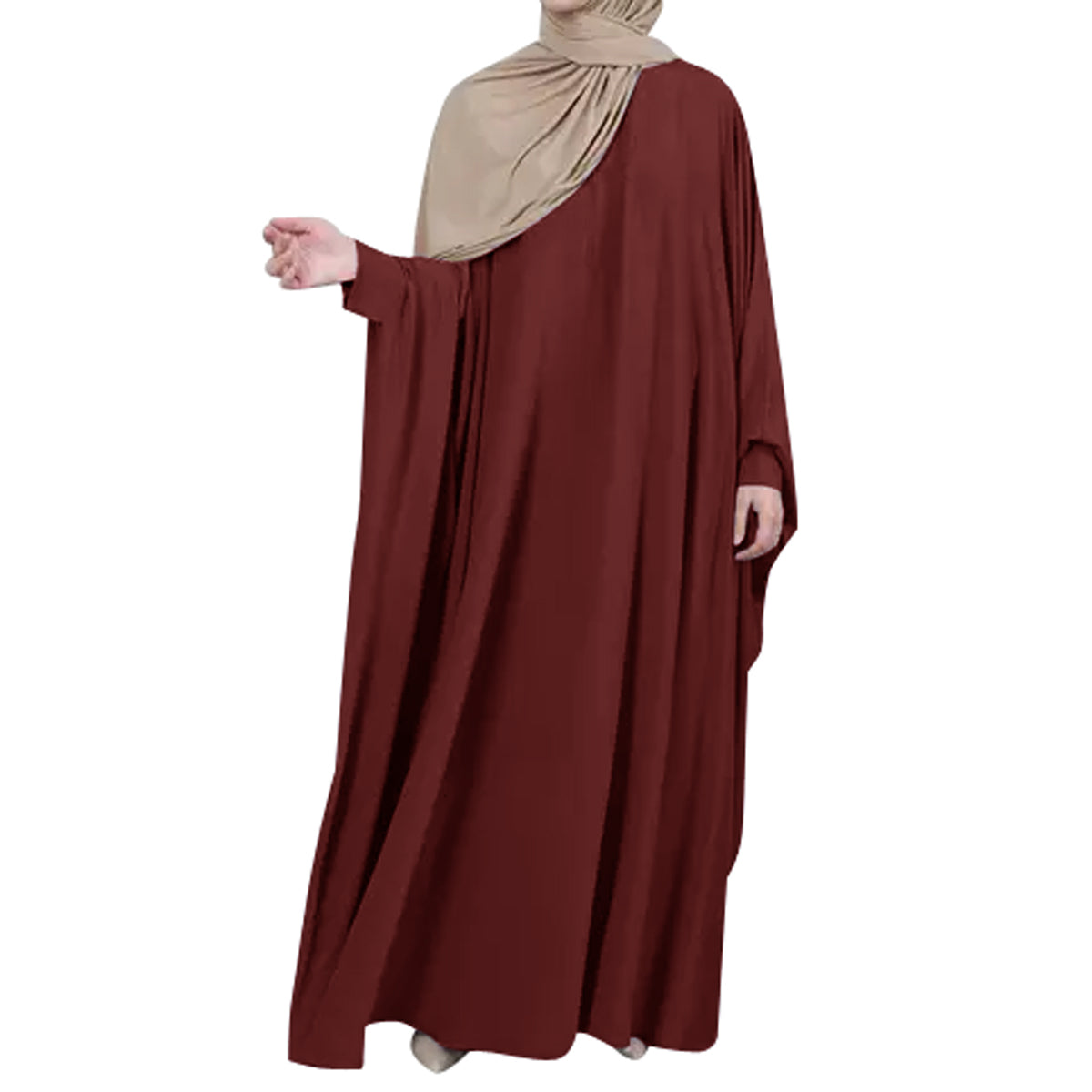 Gamis Abaya Wanita Muslim Kaftan Modern Polos baru design