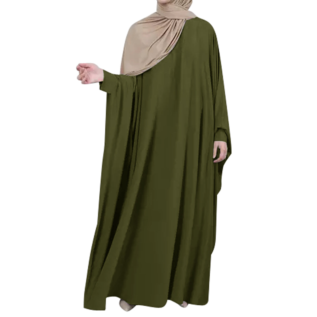 Gamis Abaya Wanita Muslim Kaftan Modern Polos baru design