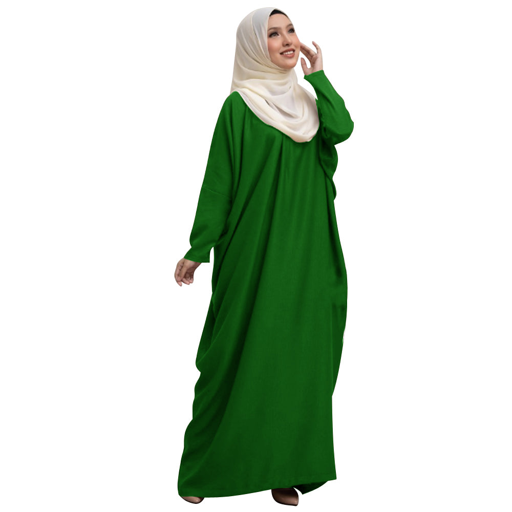 Kaftan Modern Polos Terbaru Wanita Muslim