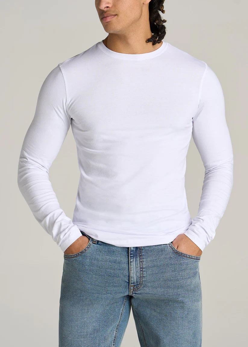 T-Shirt Pria / Kaos Pria Tangan Panjang Body Fit