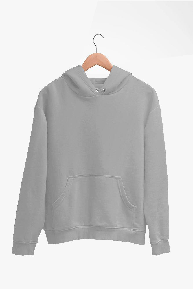 Cotton Fleese Hoodie Jumper Unisex Motif Polos Saku Depan