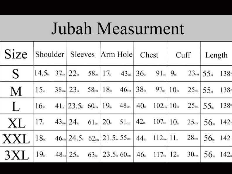 PREMIUM MODERN MINIMALIST LINE BAND COLLAR MUSLIM JUBAH