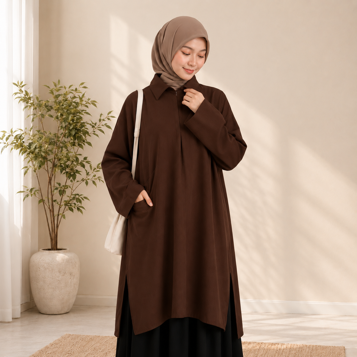 Blouse Jauza Woman Blouse Muslimah Wear and Nursing Friendly