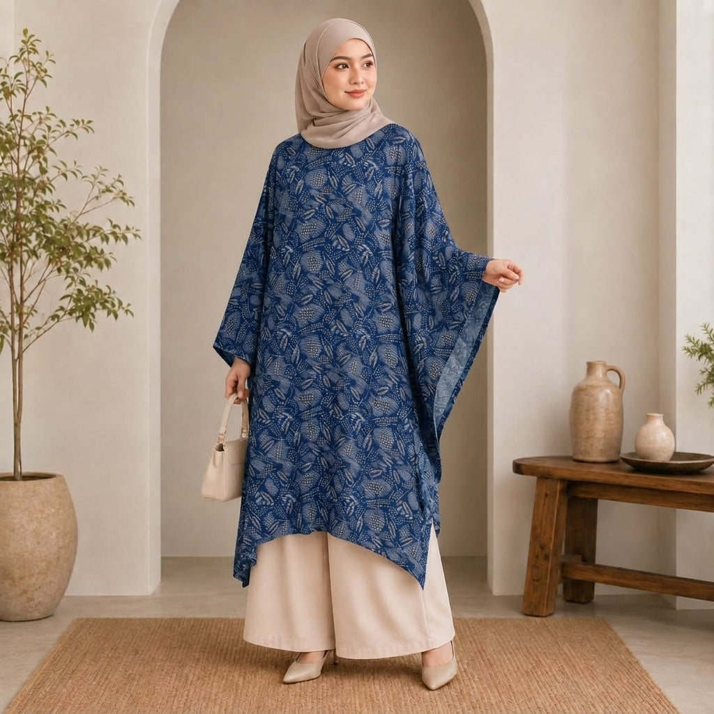 PREMIUM EXCLUSIVE LEAF PRINTED LONG KAFTAN