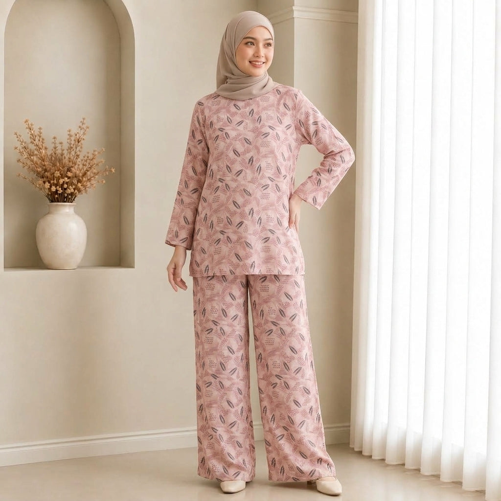 PREMIUM EXCLUSIVE LEAF PRINTED 2-PIECE SET