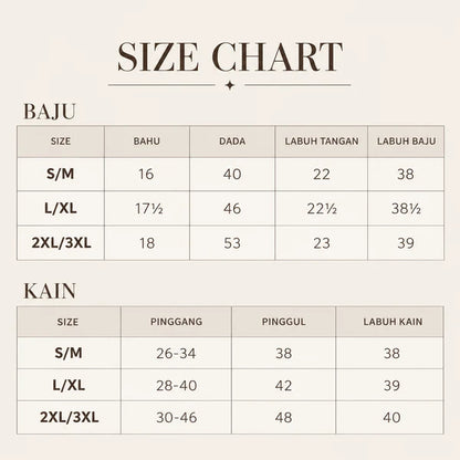 PREMIUM MODERN BOTANICAL PRINTED KEBAYA