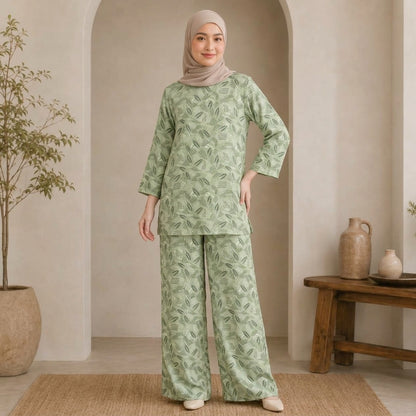 PREMIUM EXCLUSIVE LEAF PRINTED 2-PIECE SET