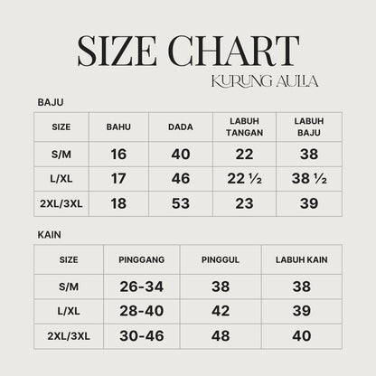 PREMIUM FLORAL PRINTED KURUNG (BLACK)