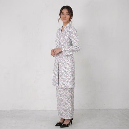 PREMIUM SOFT FLORAL PRINTED KEBAYA