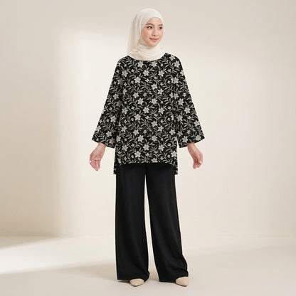 PREMIUM FLORAL PRINTED MINI BLOUSE