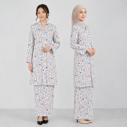 PREMIUM MODERN BOTANICAL PRINTED KEBAYA