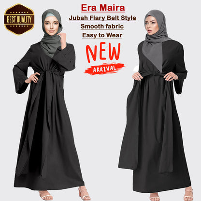 Gamis Abaya Belt Ikat Paten Tangan Besar