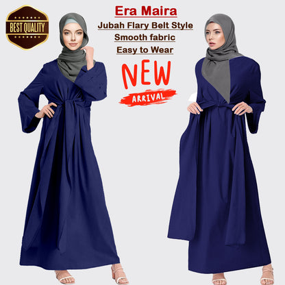 Gamis Abaya Belt Ikat Paten Tangan Besar