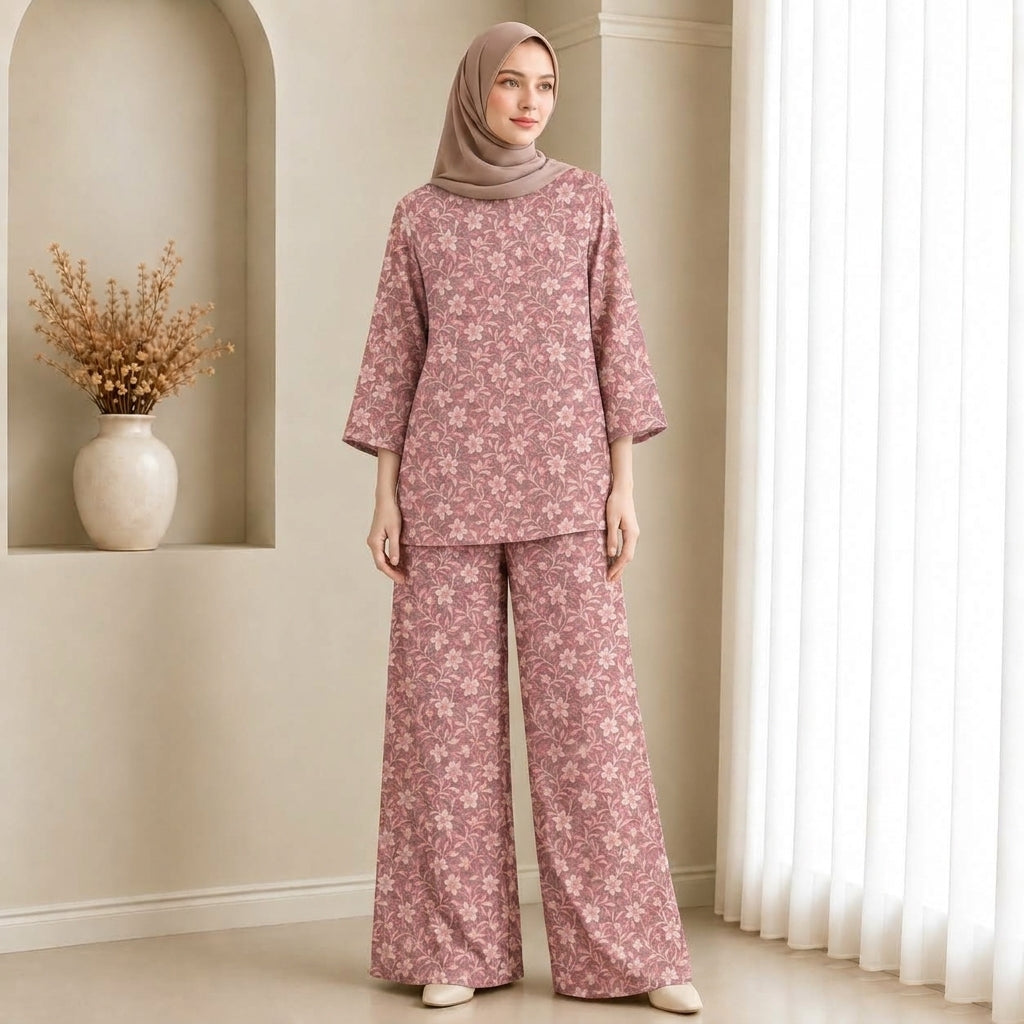 PREMIUM FLORAL PRINTED SET SUIT
