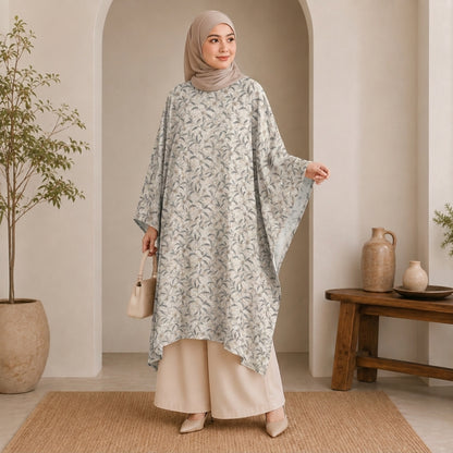 PREMIUM FLORAL PRINTED LONG KAFTAN