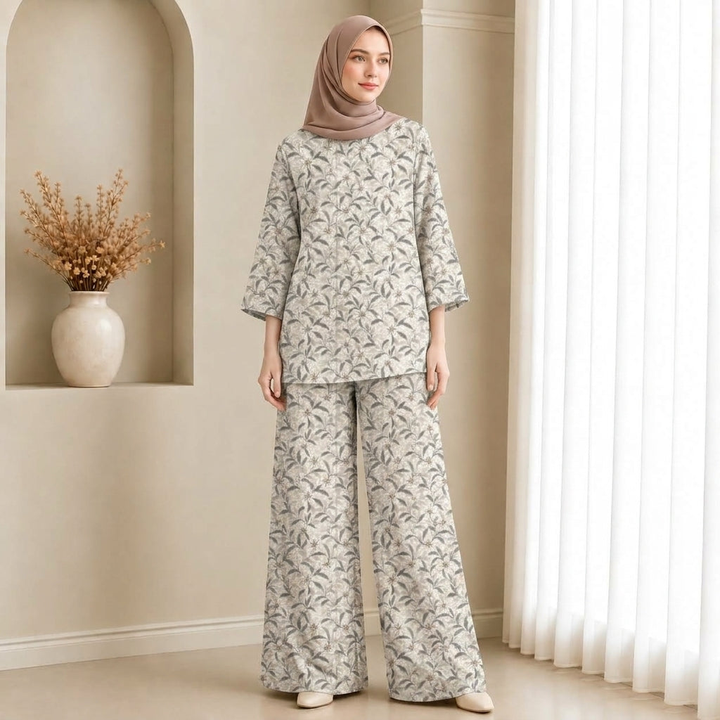 PREMIUM FLORAL PRINTED SET SUIT