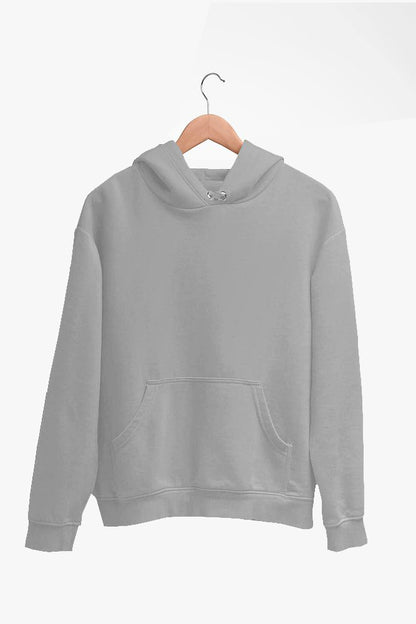 Cotton Fleese Hoodie Jumper Unisex Motif Polos Saku Depan